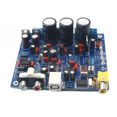 CS4398 DAC Decoder Module with USB Optical Fiber Input 24 192K Board for Audio Assembled