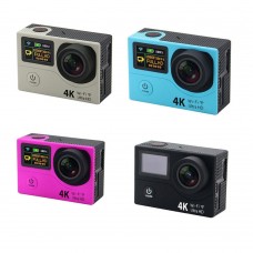 H8R Action Camera DV 2.0" VR360 Ultra 4K 30fps Dual LCD WIFI Waterproof 30M Video Recording Sports Camcorder    