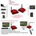 1 Transmitter to 2 Receiver PAT-556 With EU Adapter 5.8GHz Wireless 300m AV Sender with IR Signal Extension Cable Set