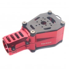 Tarot Dia 25mm CNC Dual Motor Damper Base Anti Vibration Red TL96033