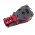 Tarot Dia 25mm CNC Dual Motor Damper Base Anti Vibration Red TL96033