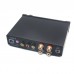 ALIENTEK D8 Hifi Audio Digital Headphone Amplifier 80Wx2 Coaxial Optical USB DAC Class D Amp+Power Supply XMOS Black