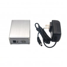 SU0 XMOS U8 USB DAC+ AK4490 Audio Hifi Top Asynchronous USB Decoder Headphone Amplifier with Power Adapter