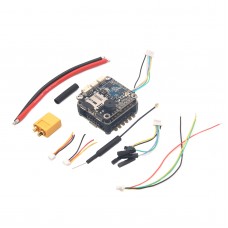 RacerCube Integrated F3 EVO Flight Controller 4in1 20A ESC Frsky 8CH PPM SBUS Receiver MWOSD with PDB for FPV