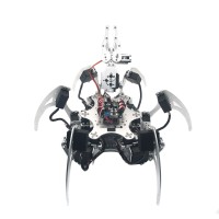 20DOF Aluminium Hexapod Robotic Spider Six Legs Robot Frame Kit with 20pcs MG996R Servo & Servo Horn SIlver