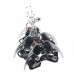 20DOF Aluminium Hexapod Robotic Spider Six Legs Robot Frame Kit with 20pcs MG996R Servo & Servo Horn SIlver