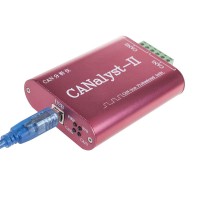 CAN Analyzer CANOpen J1939 DeviceNet USBCAN-2 USB to CAN Adapter Compatible with ZLG OBD Interface
