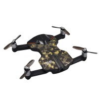 Wingsland S6 Pocket Selfie WiFi FPV Drone Quacopter 4 Axis with 4K HD Camera Propeller RTF Camouflage