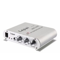 Lepy LP-200 Audio Amplifier Dual Channel HiFi CD MP3 MP4 Stereo Treble Bass AMP