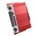 Kentiger HY-602 Audio Amplifier Wireless HiFi Stereo with FM IR Control FM MP3 USB Playback Red