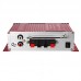 HY400 HiFi Digital Car Stereo Power Amplifier Audio Music Player Support USB MP3 DVD CD FM SD Red