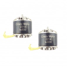 CrazyMotor 2214 Brushless Motor 930KV CW CCW for FPV Racing Drone F450 Quadcopter 1Pair