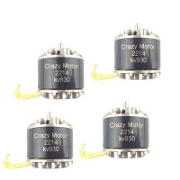 CrazyMotor 2214 Brushless Motor 930KV CW CCW for FPV Racing Drone F450 Quadcopter 4Pcs