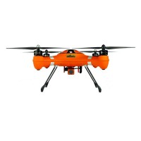 Waterproof Splash Drone 4 Axis FPV Quadcopter with Remote Controller 7" LCD Monitor Fisherman Version
