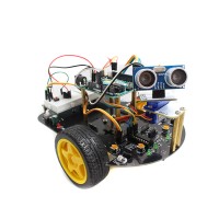 Intelligent Car Robot Kit with Arduino UNO Controller R3 Tracking Obstacle Avoidance Ultrasonic Module DIY