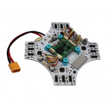 Integrated 30A ESC+OSD+BEC+Galvanometer FPV Power Distribution Board with Flight Controller for S450 S500 S550 Quadcopter