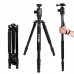 ZOMEI Z888 Portable DSLR Camera Tripod Aluminum Traveling Camcorder Monopod with Ball Head