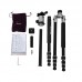 ZOMEI Z888 Portable DSLR Camera Tripod Aluminum Traveling Camcorder Monopod with Ball Head