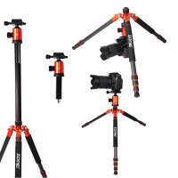 ZOMEI Z888C Portable DSLR Camera Tripod Cabon Fiber & Alloy Monopod with Ball Head