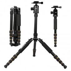 Zomei Z699 Aluminum Tripod Monopod with 360 Degree Ball Head for DSLR Camera  