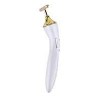 24K Gold Beauty Bar T Shape Face Lift Machine Vibration Firming Bio Theraphy Face Slimming Facial Body Eye Massager