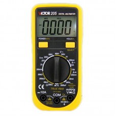 RMS 2000 Counts Manul Range Resistance Capacitance Frequency Measurement Digital Multimeter VC205