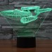 Star Trek USS Enterprise 3D LED Night Light 7 Color Touch Switch Table Desk Lamp