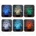 3D Bulbing Star War Darth Vader Night Light 7 Color Change LED Desk Table Lamp