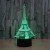 3D Illusion Eiffel Tower Bedroom Night Light Color Change LED Desk Table Lamp