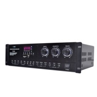 Karaoke Mixing Amplifier HIFI Bluetooth 330W+330W Audio Dual Channel Support USB SD Card
