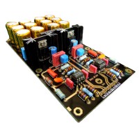 DUAL Amplifier Board OPA2111KP OP AMP for LongPlay LP Gold Capacitors Assembled