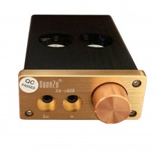 U808 Headphone Amplifier AC100 to 240V HIFI Audio Earphone Amp with 6J9 Tube