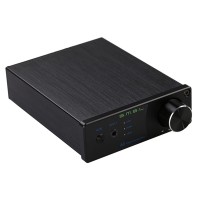 SMSL A2 TDA7492 HiFi 2.0 Digital Audio Power Amplifier 40Wx2 Class D Input AUX RCA Subwoofer LED EQ Setting Black