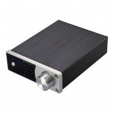 SMSL A2 TDA7492 HiFi 2.0 Digital Audio Power Amplifier 40Wx2 Class D Input AUX RCA Subwoofer LED EQ Setting Silver