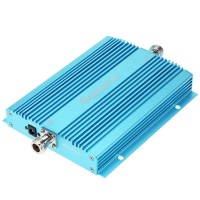 GSM950 900MHz Repeater Signal Booster Amplifier with Antenna for Mobile Phone Blue