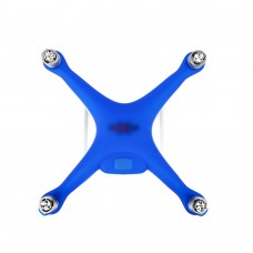 Phantom 4 Silicone Protective Cover Fuselage Protection Cover Thickened Dust Proof Case Blue