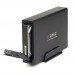 ORICO 7618US3 External HDD Enclosure 3.5" SATA with 12V2.5A Power Adapter Black