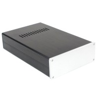 WA102 Aluminum Chassis Shell Case Box for DAC Tube Power Amplifier 310x195x70mm