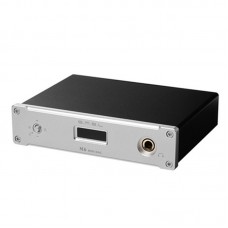 SMSL M6 HIFI Audio Decoder Headphone Amplifier 32Bit 384KHz USB Asynchronous DAC Audio AMP Silver