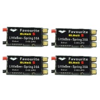 LITTLEBEE ESC 30A Blheli-s SPRING Support Oneshot DSHOT for FPV Drone Quadcopter 4Pcs