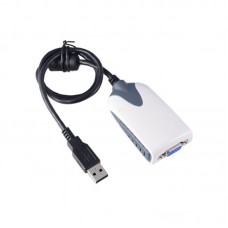 UV170 USB 2.0 Graphic Adapter for Additional Display Devices CRT LCD Monitor Projector