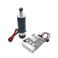 57mm Air Cooling DC Spindle Motor ER16 110V 600W with Speed Governor for CNC Router Engraving Machine