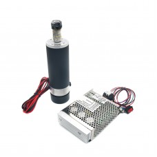 57mm Air Cooling DC Spindle Motor ER16 110V 600W with Speed Governor for CNC Router Engraving Machine