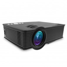 GP9 Mini LED Projector 800x480 Home Cinema Support 1080P HDMI USB SD AV 3.5mm Media Player Black