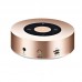 KELING A8 Portable Mini Bluetooth Wireless Audio Speaker MP3 Player Support Up To 32GB SD Card Gold 