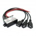 DC to DC Converter Buck Step Down Power Supply 12V to 5V 24V to 5V 6A with USB for Car Phone RCNUN