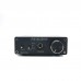DAC-X6 HiFi Amp USB 24Bit 192Khz Fiber Coaxial Headphone Audio Amplifier DAC Decoder Black Panel
