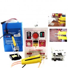 709AD 220V Pulse Spot Welder Battery Welding Soldering Machine 3in1 for 18650 with 71B Welding Pen 