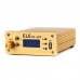 Wireless FM Transmitter Stereo LCD Broadcast Radio Station 1W to 7W U Disk Audio MP3 Player Golden