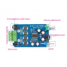 YDA138-E Digital Headphone Amplifier Board 10W+10W 2.0 Channnel Beyond TA2021 TA2020